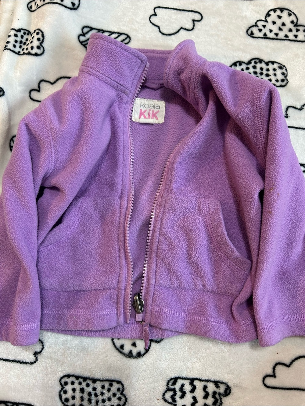 Lavender Kids Fleece Jacket